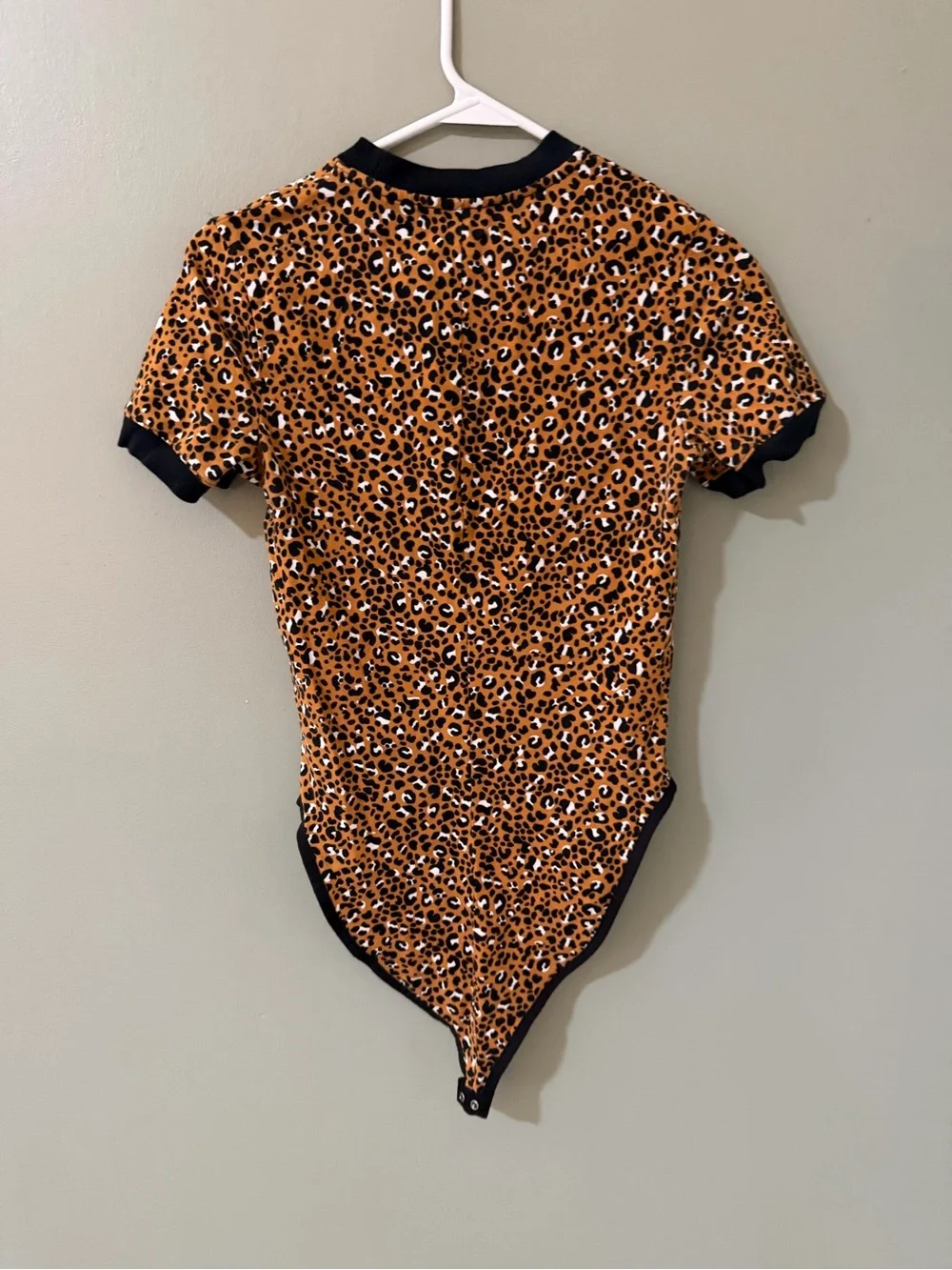 NIKE Animal Print AOP Cheetah BODYSUIT [CD3611-754] TIGHT Fit small
